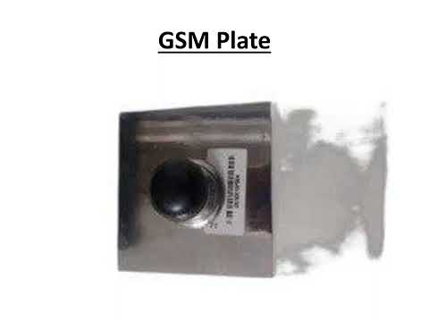 Stainless Steel GSM Plate, Model Name