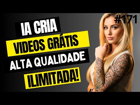 IA GRÁTIS e ILIMITADA pra Criar VÍDEOS PROFISSIONAIS Sim, de Graça!