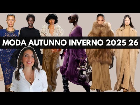 10 Tendenze Moda Autunno Inverno 2025 26 PORTABILI Che Devi Provare!