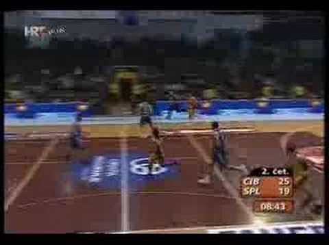 Cibona - Split CO polufinale hrvatskog kupa 87:83 , 1.pol