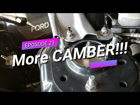Episode 23: More Camber!!! How to drill out the strut towers