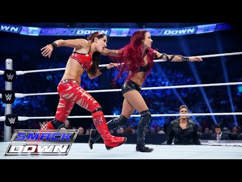 Nikki Bella & Brie Bella  vs. Naomi & Sasha Banks: SmackDown, July 23, 2015