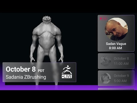 [UA & EN] Sadania ZBrushing - Sadan Vague - ZBrush 2021.7