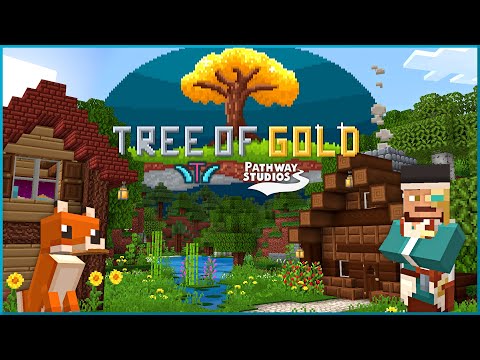 UNBELIEVABLE! Discover the Glowing Tree of Gold in Minecraft Marketplace!