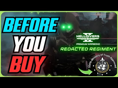 Helldivers 2 - I Tested Everything in the Redacted Regiment Warbond So You Don't Have to