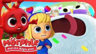 Calm Down Gobblefrog!! | Morphle and the Magic Pets | Available on Disney+ and Disney Jr