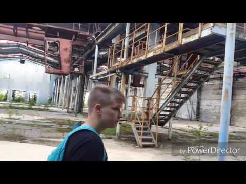 Opustená hala-mostáreň Brezno