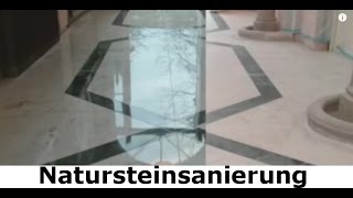 Natursteinsanierung  - Naturstein Reinigung, Sanierung, Schutz und Pflege  vom Stein-Doktor