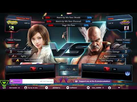💖Tekken 7 Tournament set: Anya (Asuka) vs Xauching (Hei)💖🦌ENG/ESP]🦌