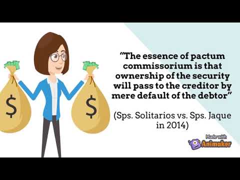 Pactum Commissorium l Credit/Collection Method