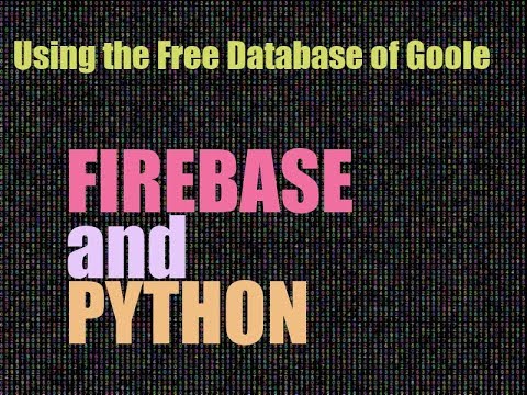 Python And Firebase 1