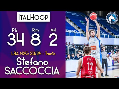 Stefano SACCOCCIA - Highlights LBA Next Gen Cup 2023/24 - Trento