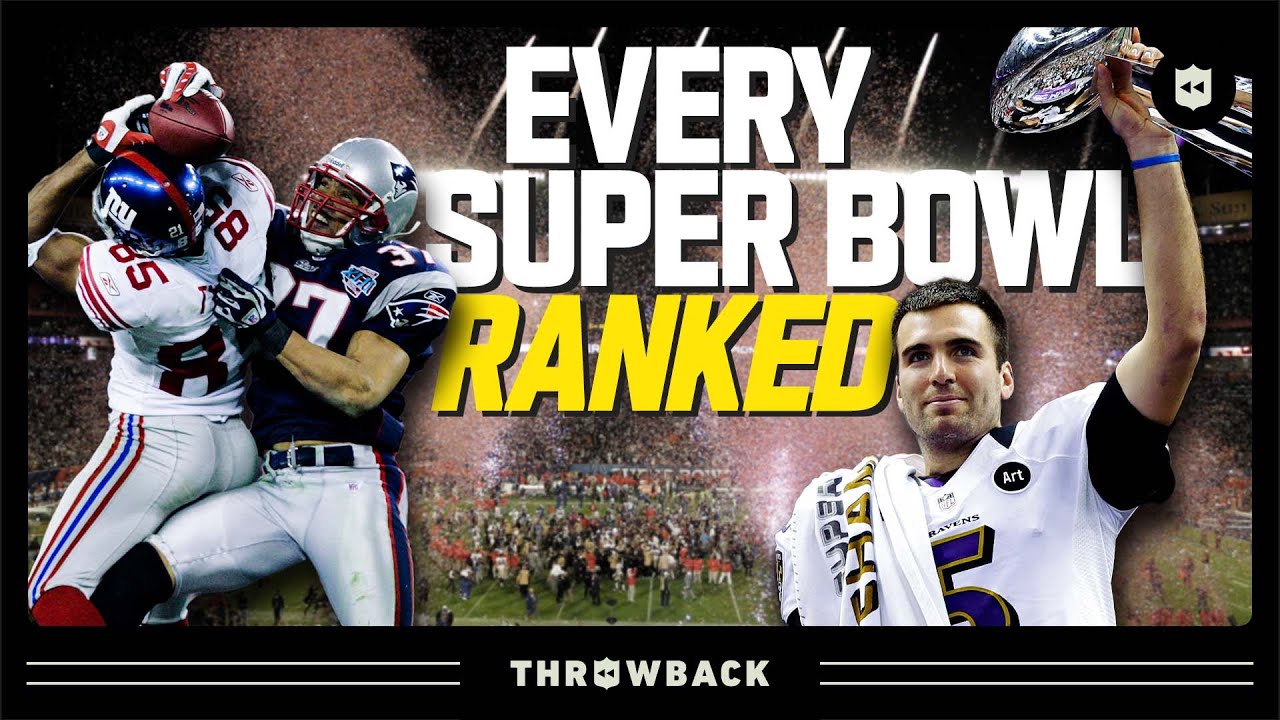 Ranking Every Super Bowl From WORST to BEST!
