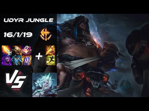 JUNGLE Udyr vs Viego - NA Grandmaster Patch 25.S2.6