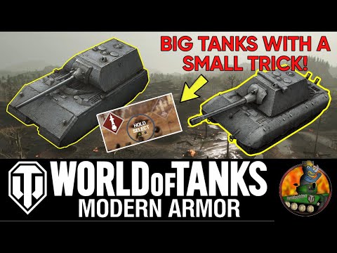MAUS and E 100 II Multiple Weapon System in WWII! II Modern Armour II WoT Console II Steel Beasts