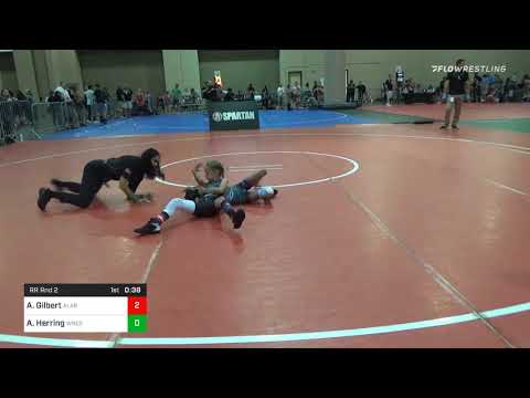 55 Lbs Prelims - Alaina Gilbert, Alabama Vs Azalea Herring, Wrestle Like A Girl Cc45