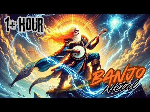 [Banjo Metal] God of Bard | 1 Hour of EPIC Power Metal Instrumental Banjo | Insane Tracks