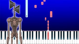 Siren Head Main Menu Theme (Piano Tutorial)