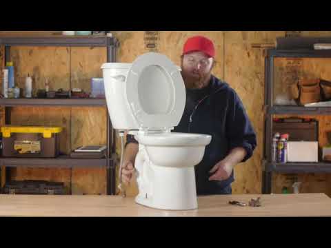 Part of a video titled How to Fix Toilet Bolts That Won't Tighten - YouTube