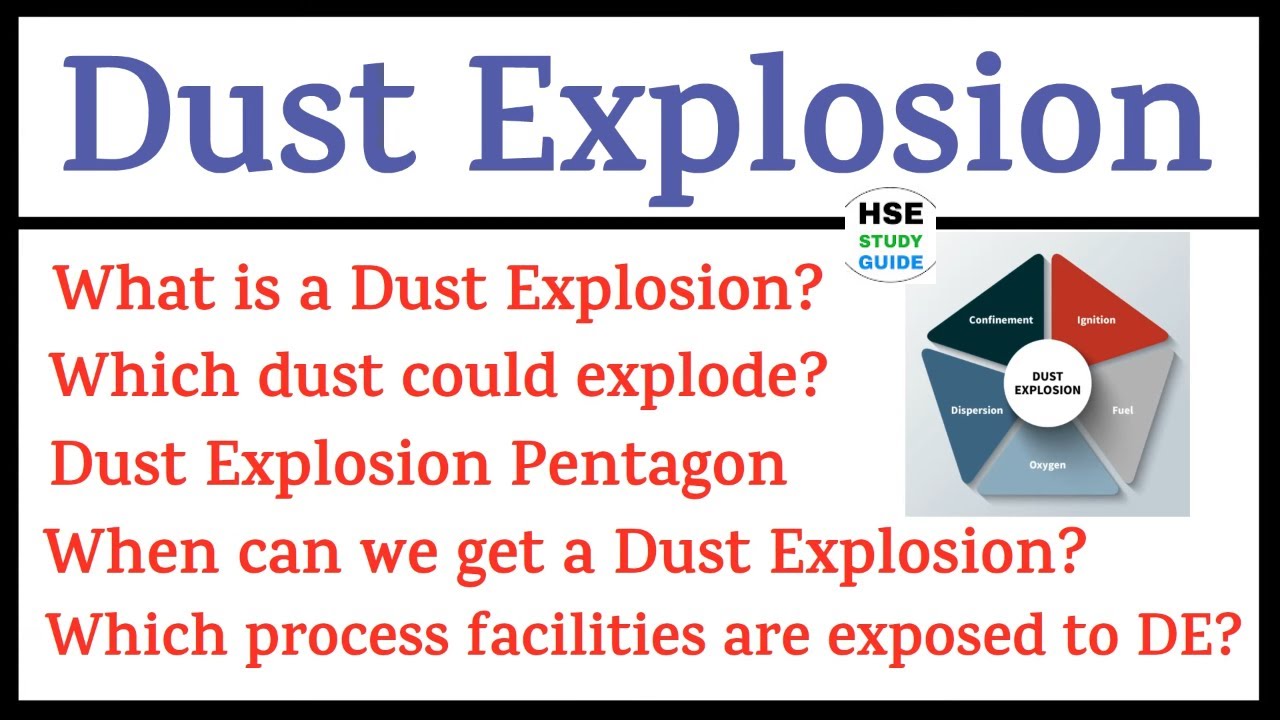 Dust Explosion || Dust Explosion Pentagon || Combustible Dust || Which Dust Could Explode