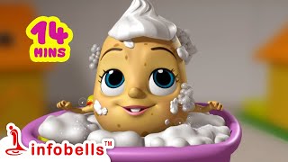 Download lagu உருளைக் கிழங்கு செல்லக்குட்டி குளிக்க போகலாம் வா வா வா | Tamil Rhymes for Children | Infobells mp3