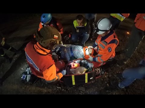 VII ogólnopolskie zawody w ratownictwie medycznym : scenka KOLEGA