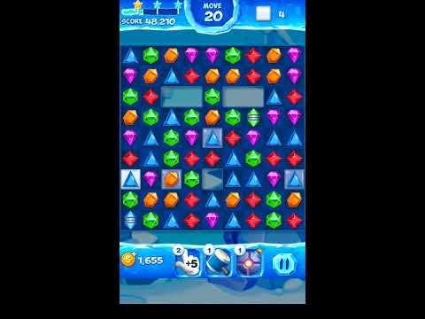 Jewel Pop Mania:Match 3 Puzzle Level 86 ( Jewel Ice Episode ) - Walkthrough ( No Booster )