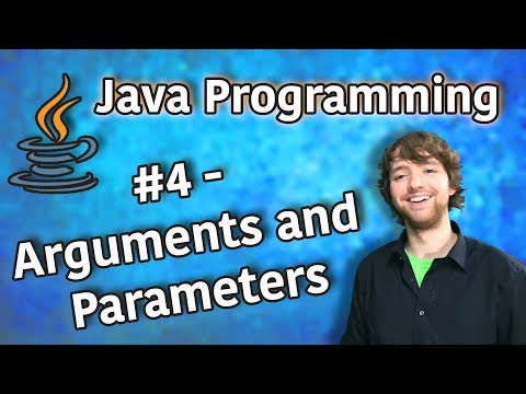 Java Programming Tutorial 4 Arguments and Parameters
