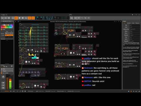 Bitwig is generating music for me #techno #house #generative