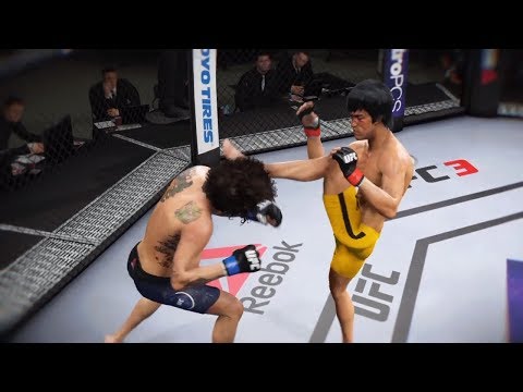 Bruce Lee vs Sean O'Malley (EA Sports UFC 3) - CPU vs CPU