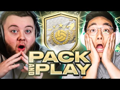 INSANE ICON PACKED!!! Mid Icon Pack & Play vs ItsJames!