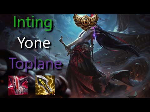 Schlechtes Early gutes Late| Yone Full Gameplay |  [League of Legends] [German/Deutsch]