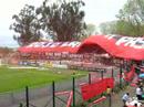 "ñublense u chile chillan telon (bandera gigante)" Barra: Los REDiablos • Club: Ñublense