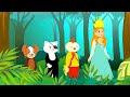 TREASURE HUNTING Finger Family Rhyme ANIMALSKETCH Learn Colors Song For Kids Children