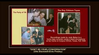 (1956) Home Recording ''Don't Be Cruel/Conversation'' Roy Orbison