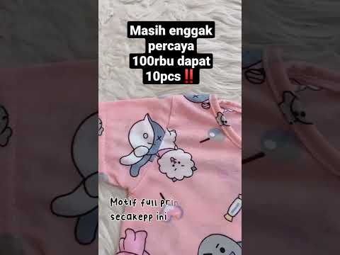 ‼️RACUN SHOPEE‼️Baju Anak 100ribu dapat 10pcs, CEK KOMEN #viral #shorts #tiktok #fyp