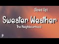 The Neighbourhood - Sweater Weather (Sped Up) (Lyrics)