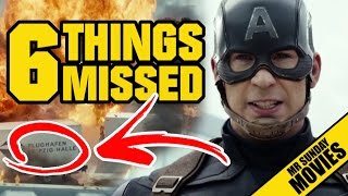 CAPTAIN AMERICA: CIVIL WAR Trailer Easter Eggs, References & Things You Missed