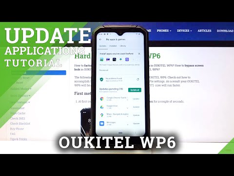 How to Update Apps in OUKITEL WP6 – Find The Latest App Versions