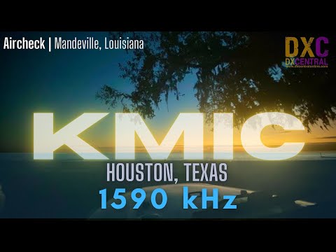 1590 | KMIC | Houston, TX | Mandeville AM DX Airchecks