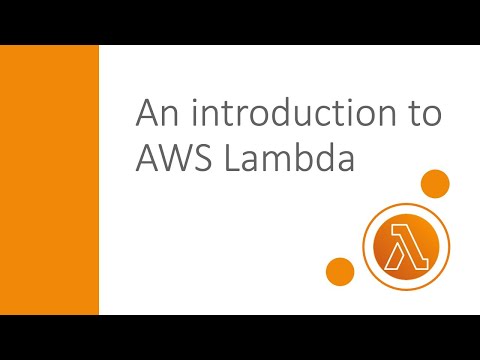 An introduction to AWS Lambda