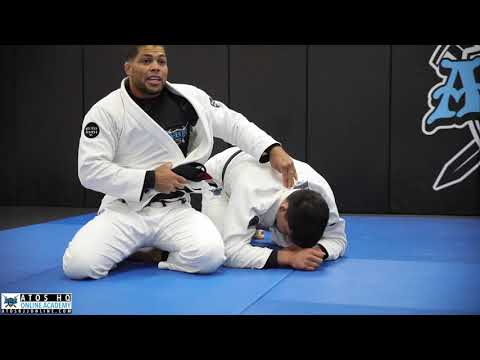 Basic DLR guard to crab ride back take and clock chock - Andre Galvao