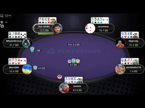 SCOOP 2023 $10K PLO Main Event raconteur | locomi | Skjervoy - Final Table Replay