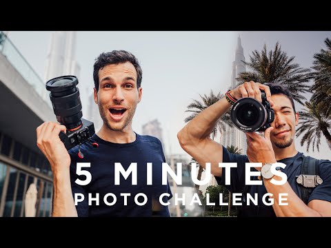 Extreme 5 Minutes Photo Challenge in DUBAI - One Shot Only!