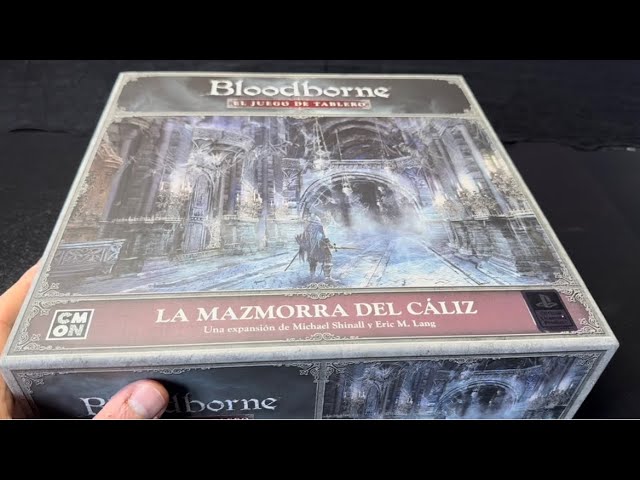 Vídeo relacionado con CMON - Bloodborne Juego de Tablero - BLBG: La Mazmorra del cáliz - Juego de Mesa en Español