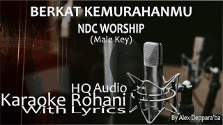 Download lagu Berkat KemurahanMu - NDC Worship - Karaoke Rohani Nada Pria (Male Key) mp3