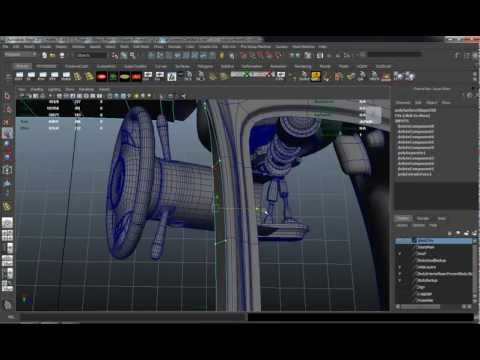 Creating A Stylized Car In Maya, The Complete Workflow - Part 4-10