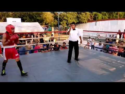 Keffer Plata( Esc. El sultán) vs Luis Morán, Barrio Rigoberto López Pérez. 118 libras, 25/4/2021