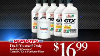 When's Your Next Scheduled Oil Change - Pep Boys