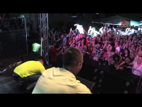 Djomla KS & DJ Dyx - Gajba puna piva (live) @ YagaFest 2013 Yagababa